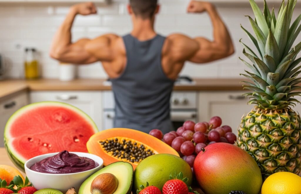 frutas para ganhar massa