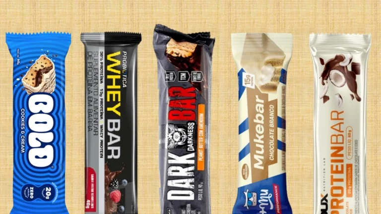 melhores barras de proteína