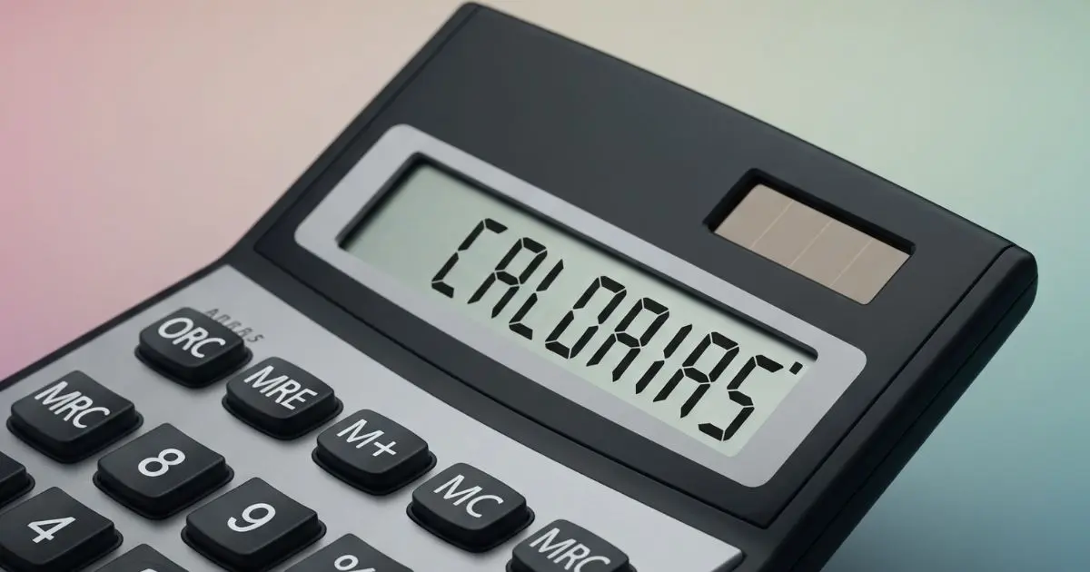 CALCULADORA DE CALORIAS