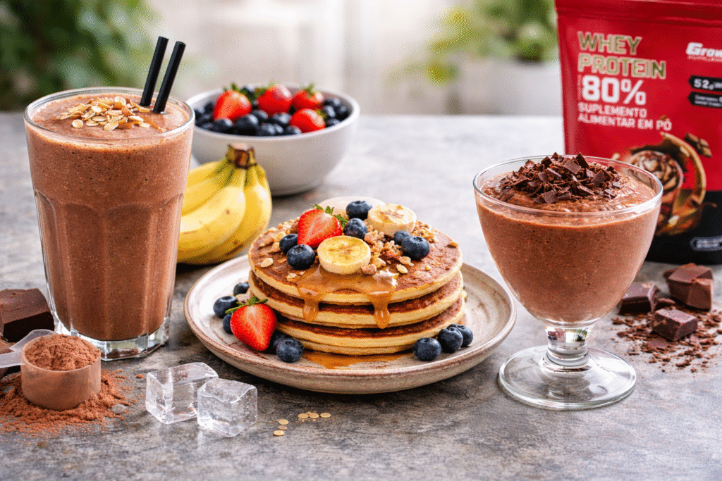 3 receitas com whey 1