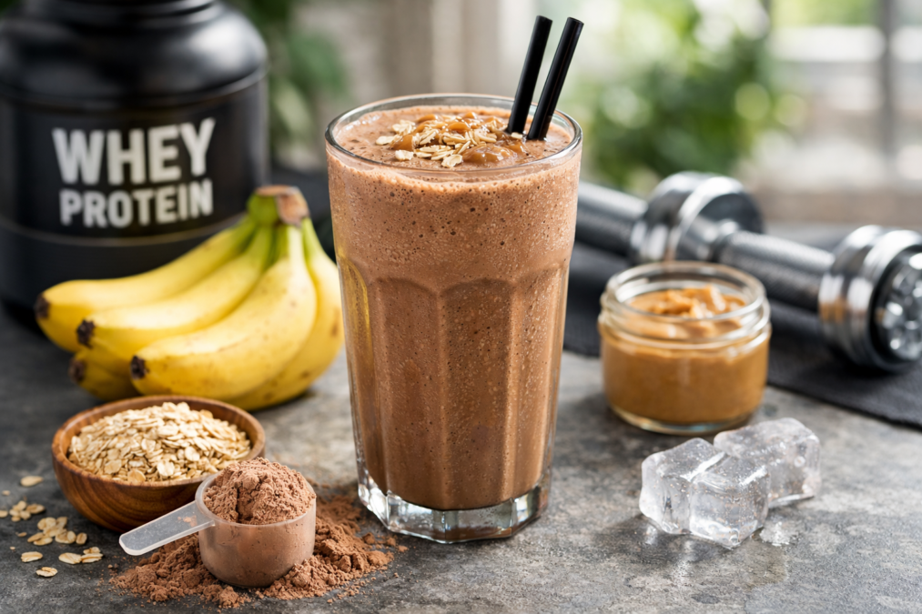 3 receitas com whey protein