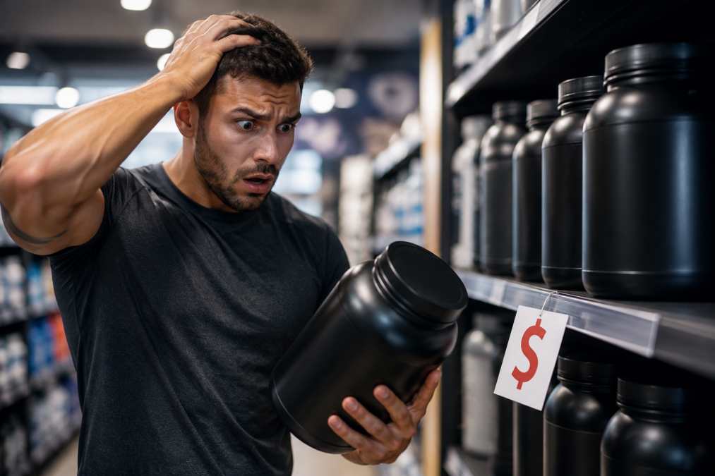 Whey Protein está mais caro