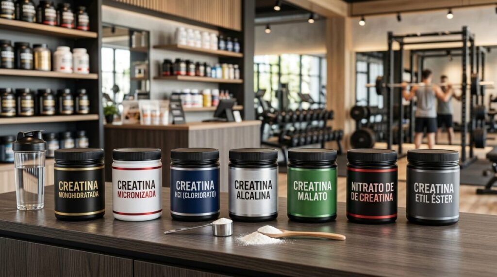 tipos de creatina