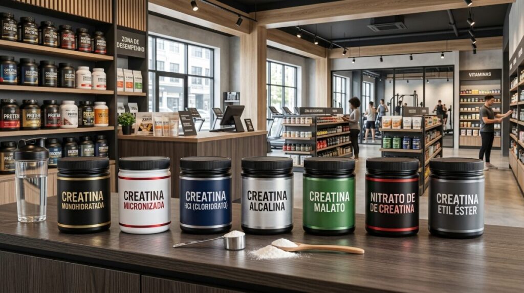 tipos de creatina