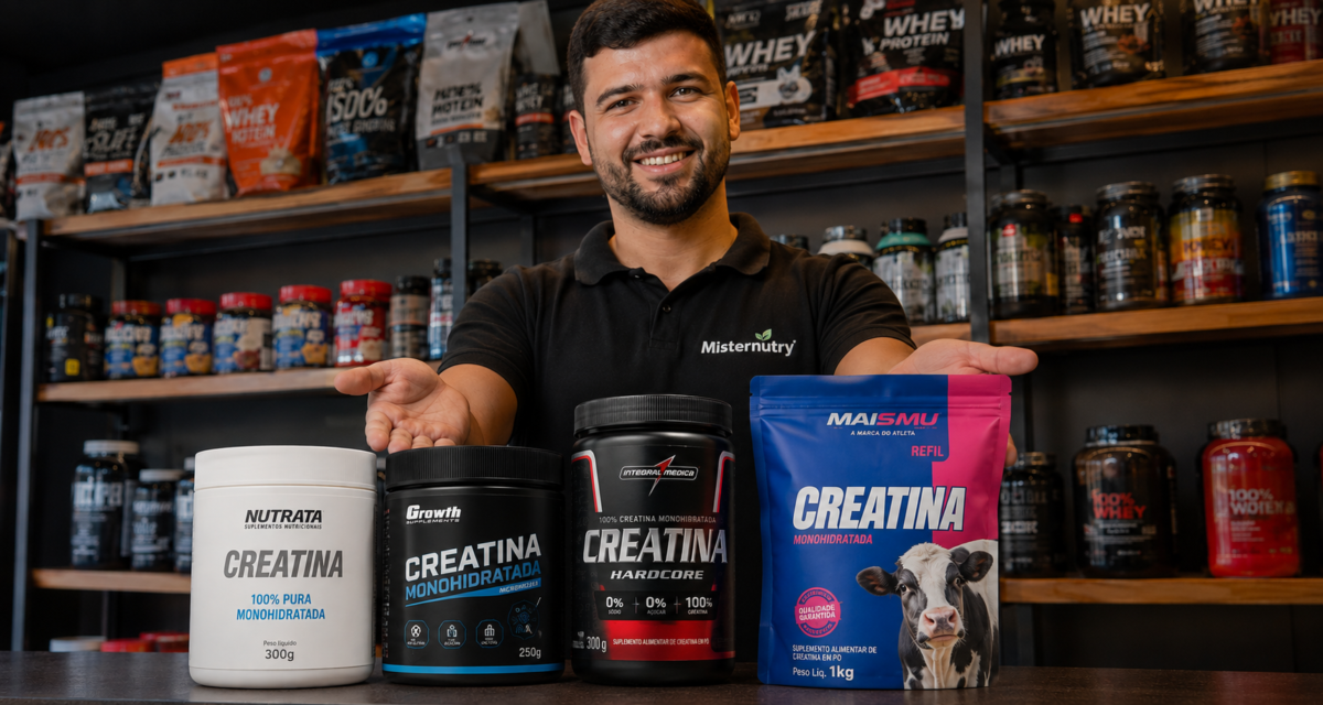 AS 10 MELHORES CREATINAS EM 2026 1 Melhores creatinas em 2026