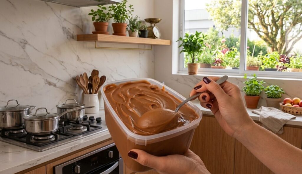Doce de Leite Fit: Receita Sem Açúcar com Leite em Pó Desnatado 2 DOCE DE LEITE FIT