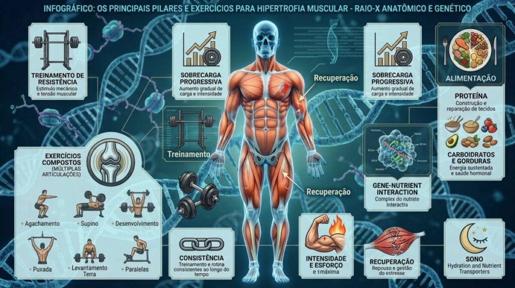 genetica como ganhar massa muscular