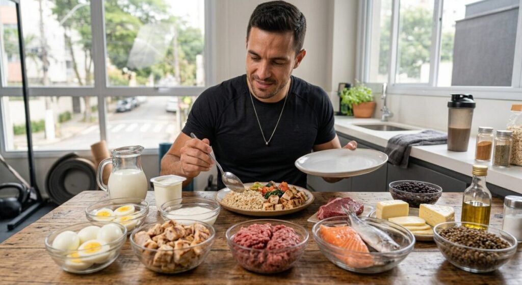 alimentos para ganhar massa muscular