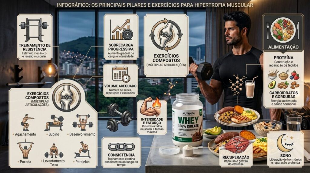 como ganhar massa muscular
