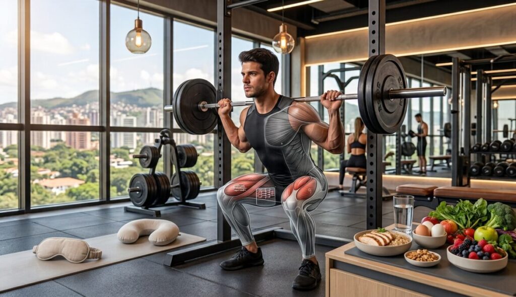 como ganhar massa muscular