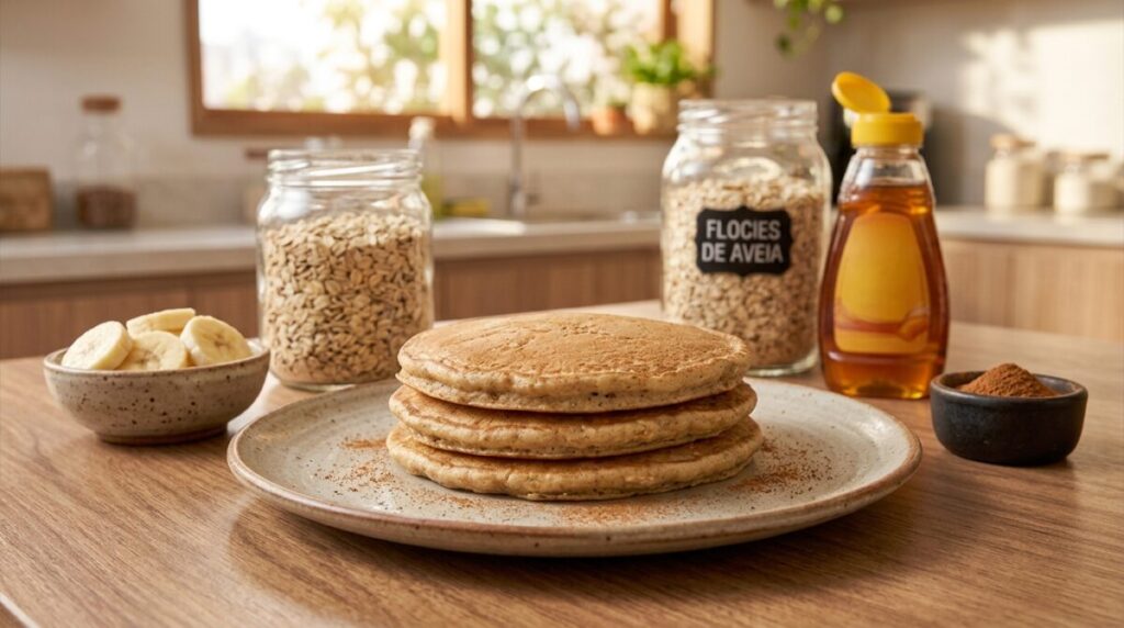 Panqueca Proteica: 7 Receitas Fáceis com Banana, Aveia e Whey 3 panqueca proteinca