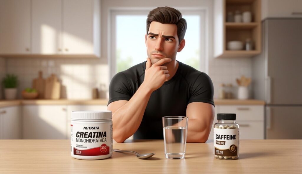 Podemos usar creatina e cafeína juntas