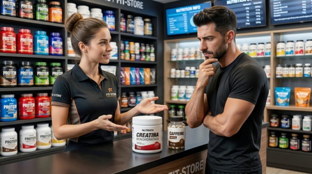creatina e cafeína